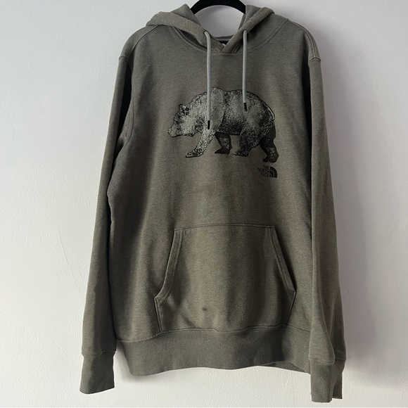 The North Face Men's Bear Mountainscape Pullover Hoodie Sweatshirt Large - Picture 1 of 13